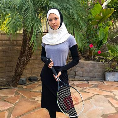 high tech performance hijab