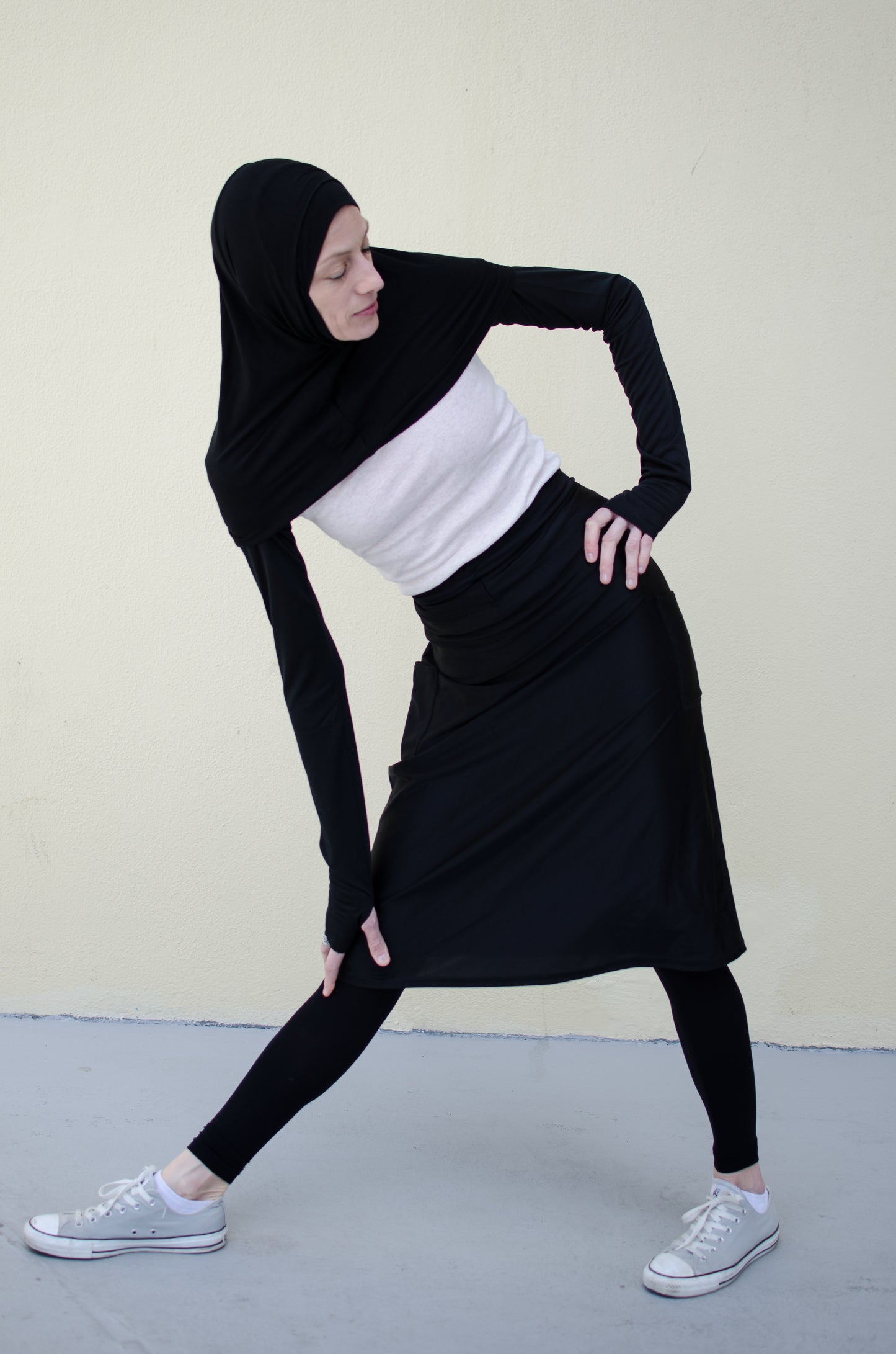 Below the Knees Workout Skirt