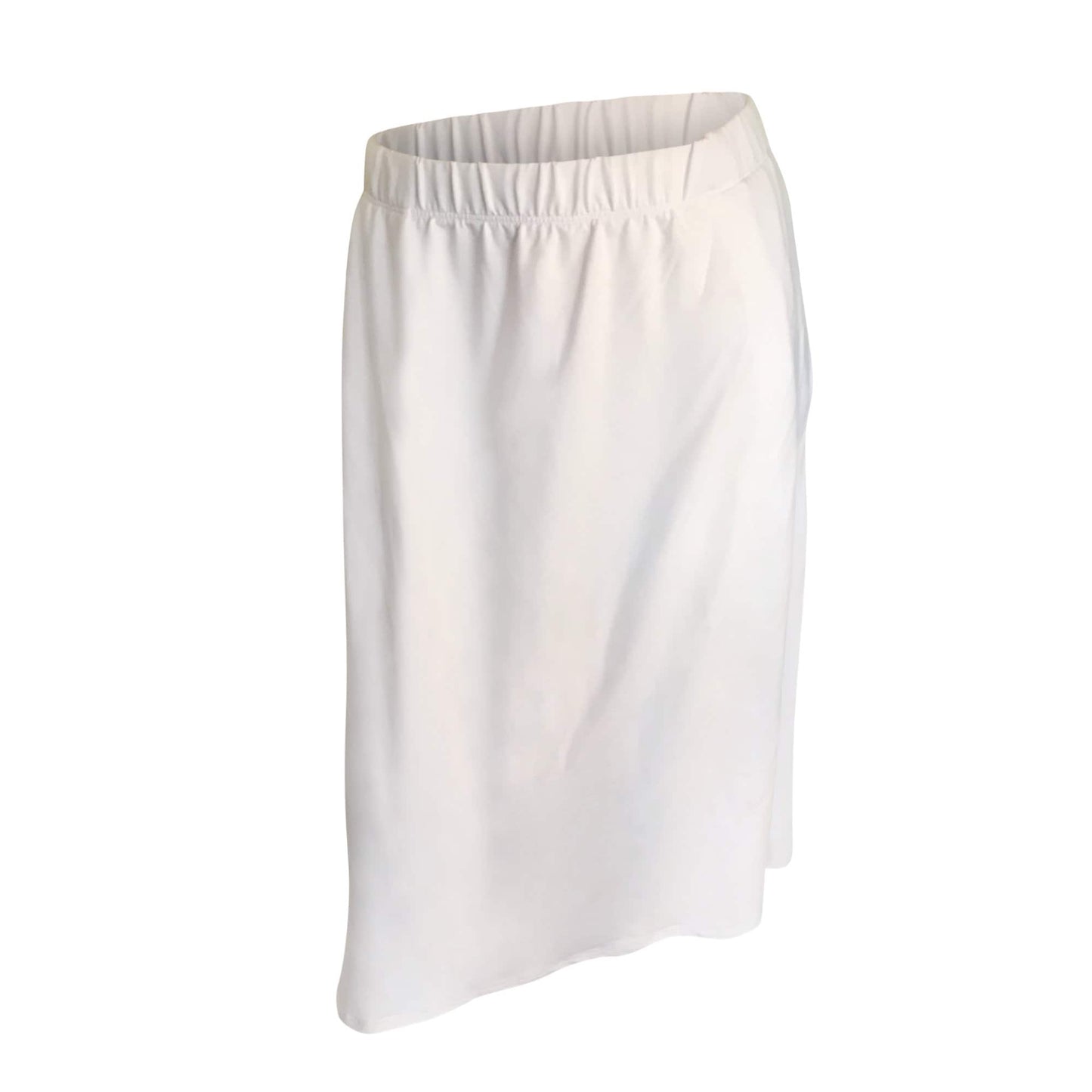 Ultra Luxurious Activewear Athleisure Skirt Modest Travel Clothing Cream Color Non-See Through Modal Cotton Thick Golf Skirt Sun Protection