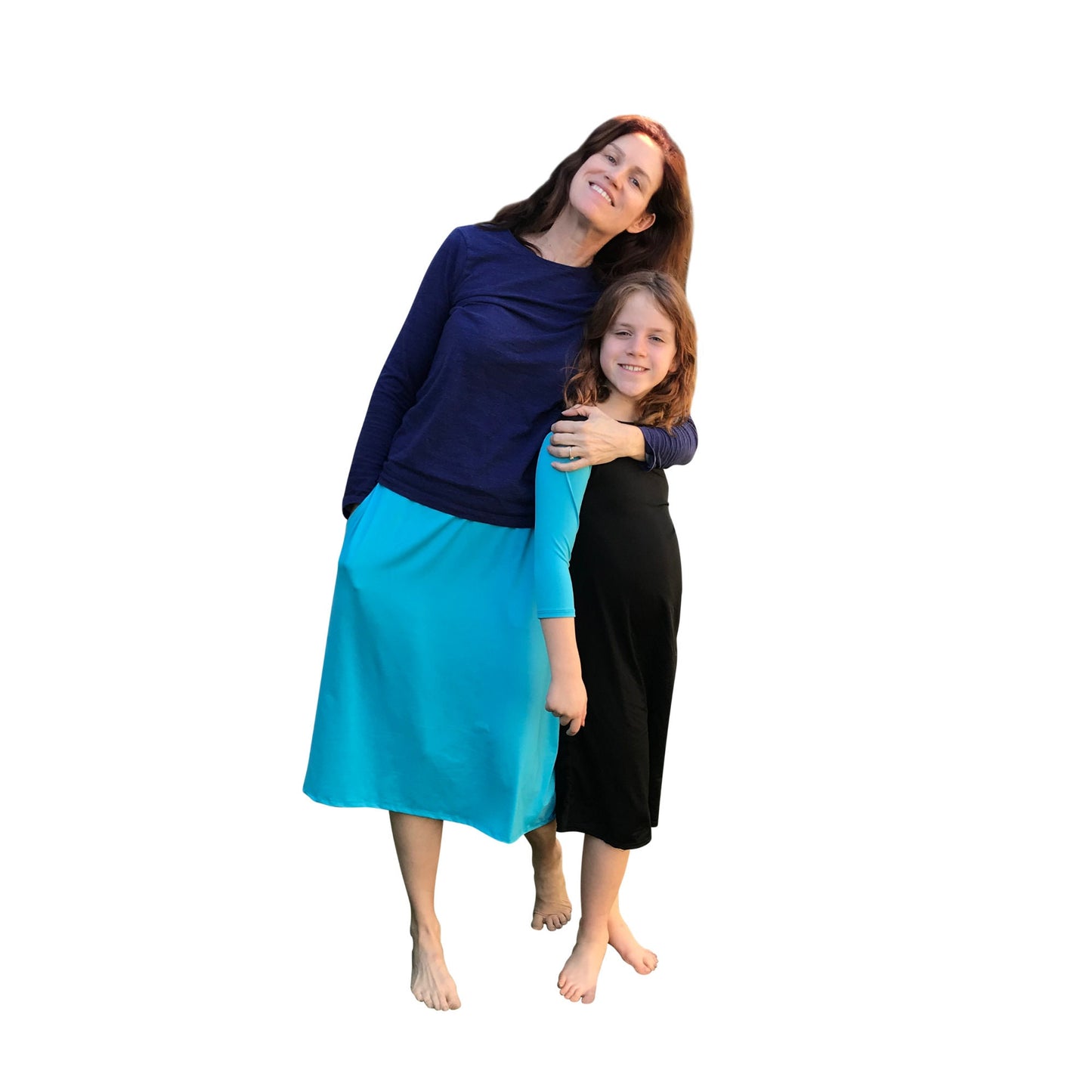 Modest Exercise Skirt Swim Skirt Running Skirt Turquois Golf Skirt Tennis Skirt Workout Clothes, Tzniut,  Long skirt SIZE MEDIUM