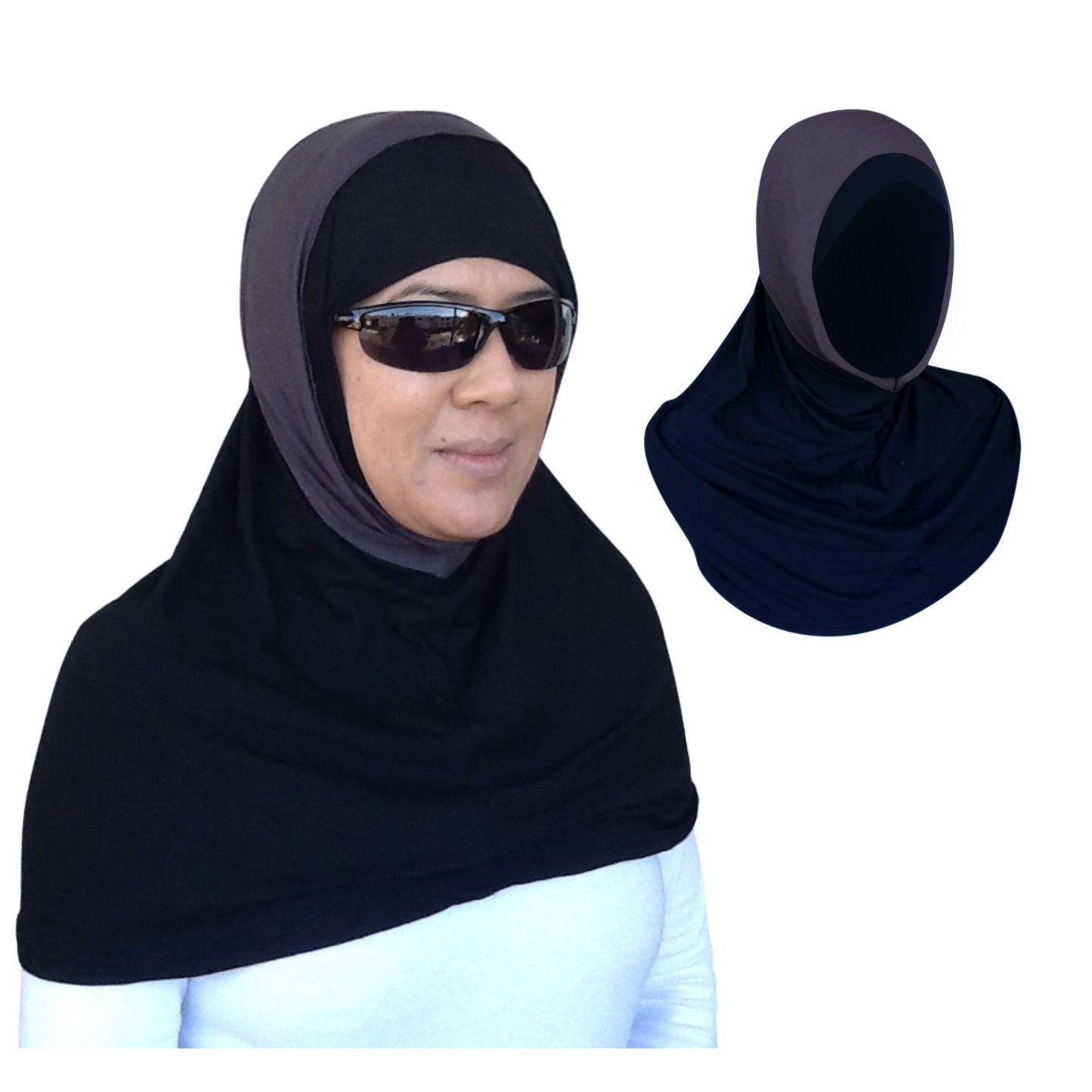 Hijab with Pocket, Hijab for Bluetooth, Hijab for Face Masks, Hijab for Airpods, Hijab for Hearing Aids, Hijab for Glasses, Exercise Hijab,