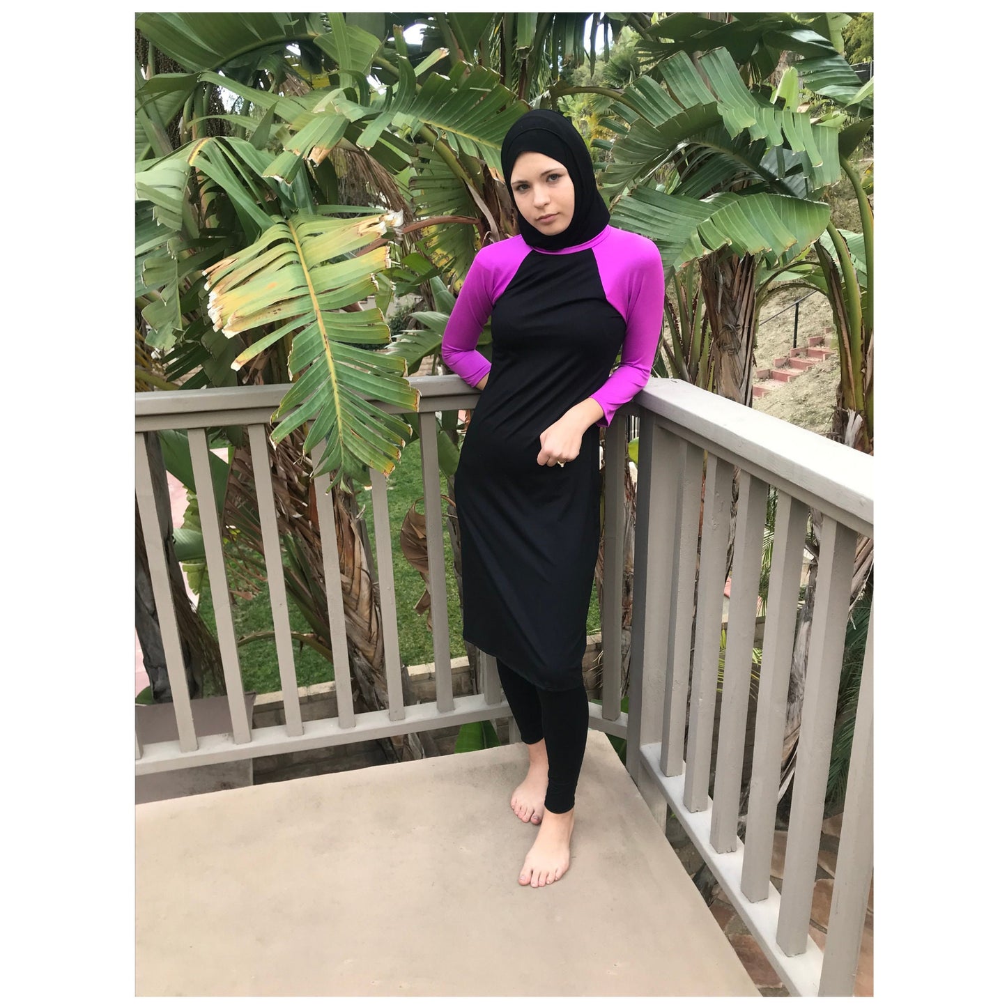 Swim Dress WITH Leggings, Islamic Swimsuit, Burkini, Muslim Swim Dress, Religious Swimwear, Modesty, Christian Swim, Tznius, Full Coverage
