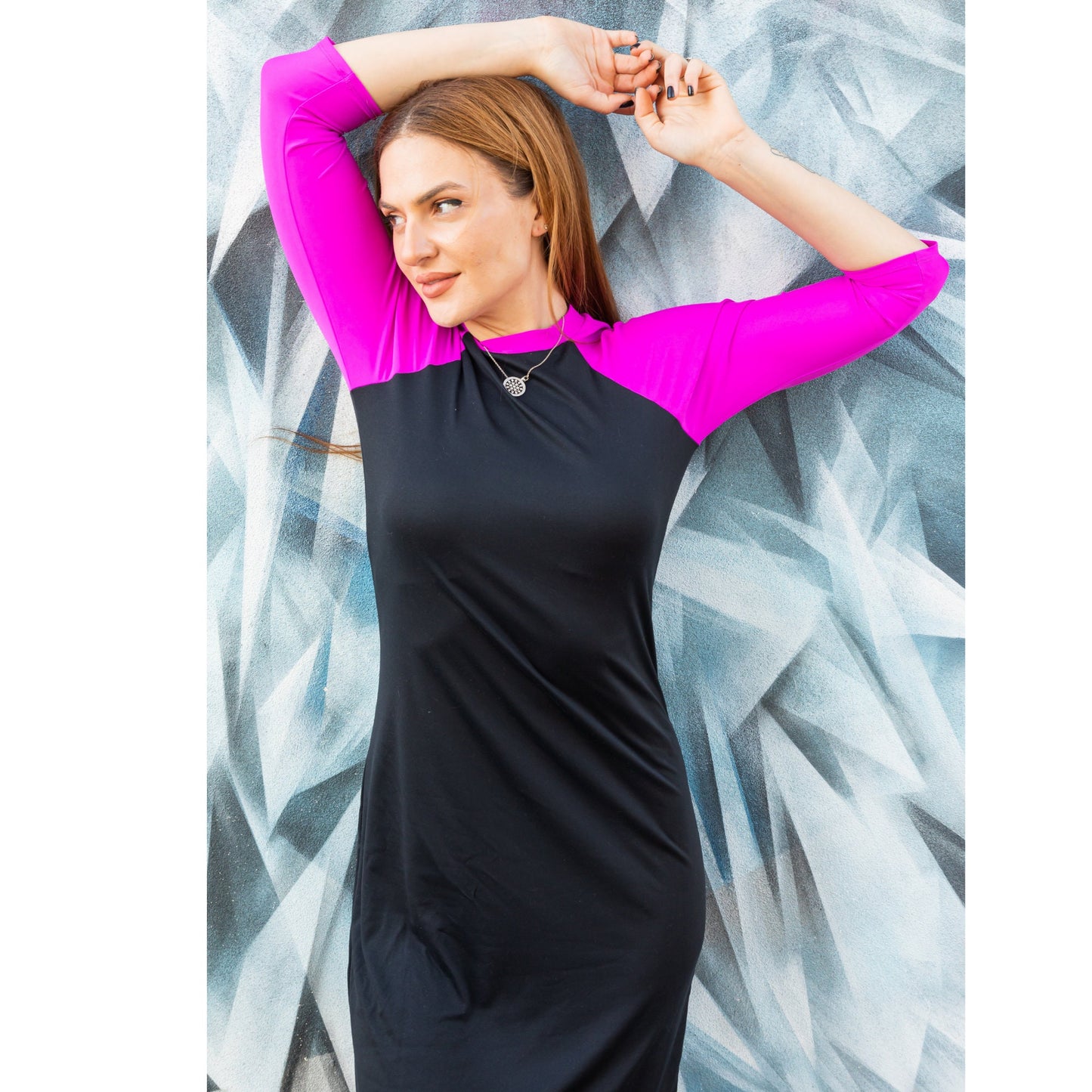 Swim Dress WITH Leggings, Islamic Swimsuit, Burkini, Muslim Swim Dress, Religious Swimwear, Modesty, Christian Swim, Tznius, Full Coverage