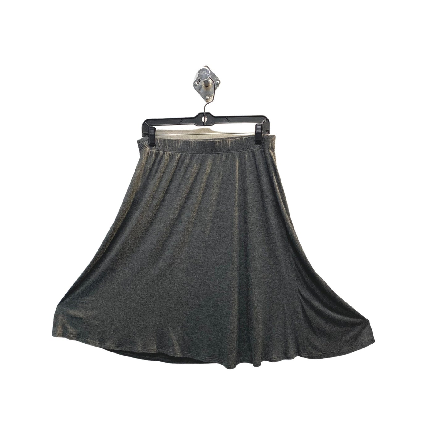 Fun & Flirty PLUS SIZE A-Line Grey Gray Skirt Modest Tznius Skirt Plus Size School Uniform Approved Plus Size Skirt 2x Skirt 3x Skirt