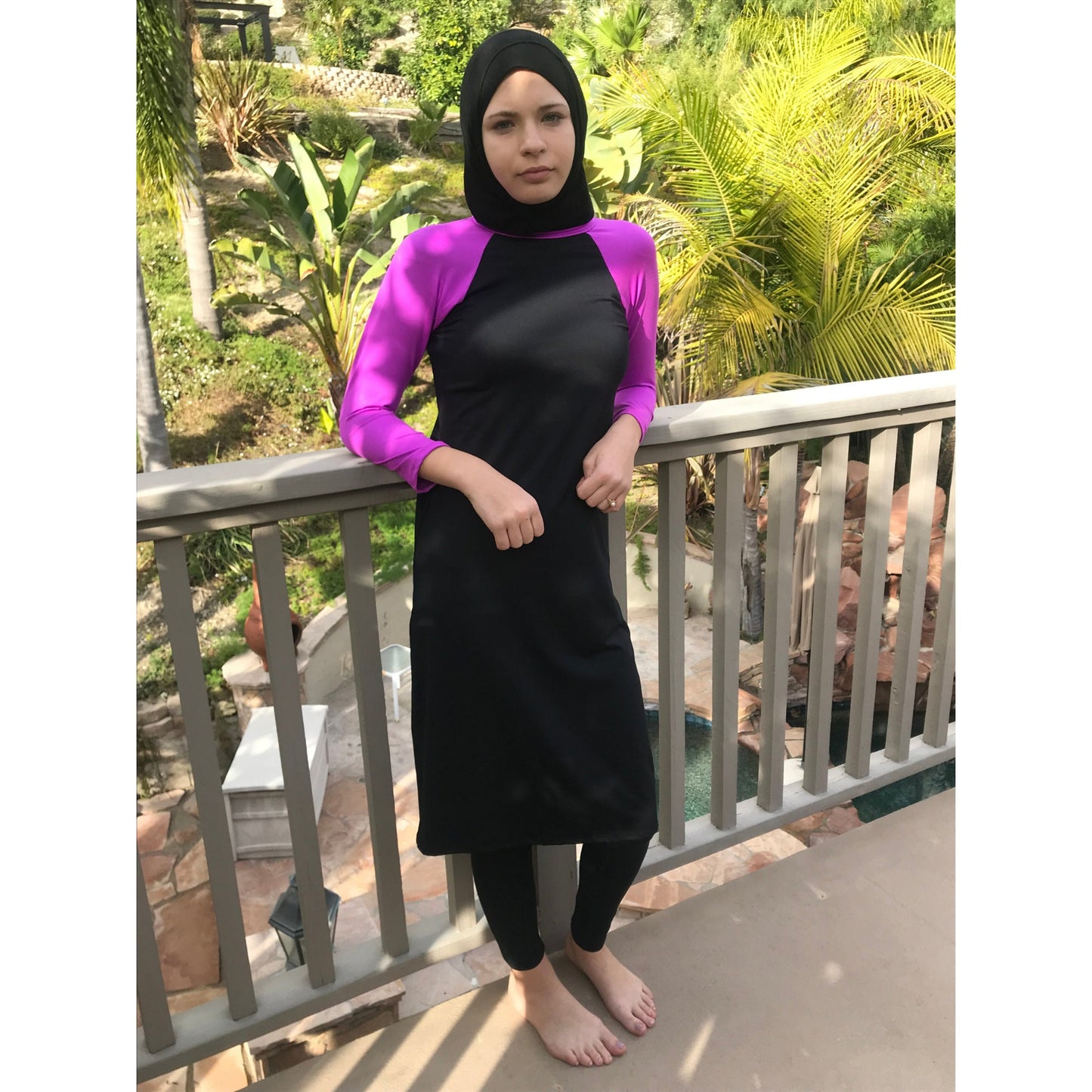 Swim Dress WITH Leggings, Islamic Swimsuit, Burkini, Muslim Swim Dress, Religious Swimwear, Modesty, Christian Swim, Tznius, Full Coverage