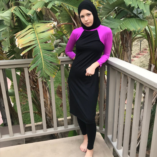 Swim Dress WITH Leggings, Islamic Swimsuit, Burkini, Muslim Swim Dress, Religious Swimwear, Modesty, Christian Swim, Tznius, Full Coverage