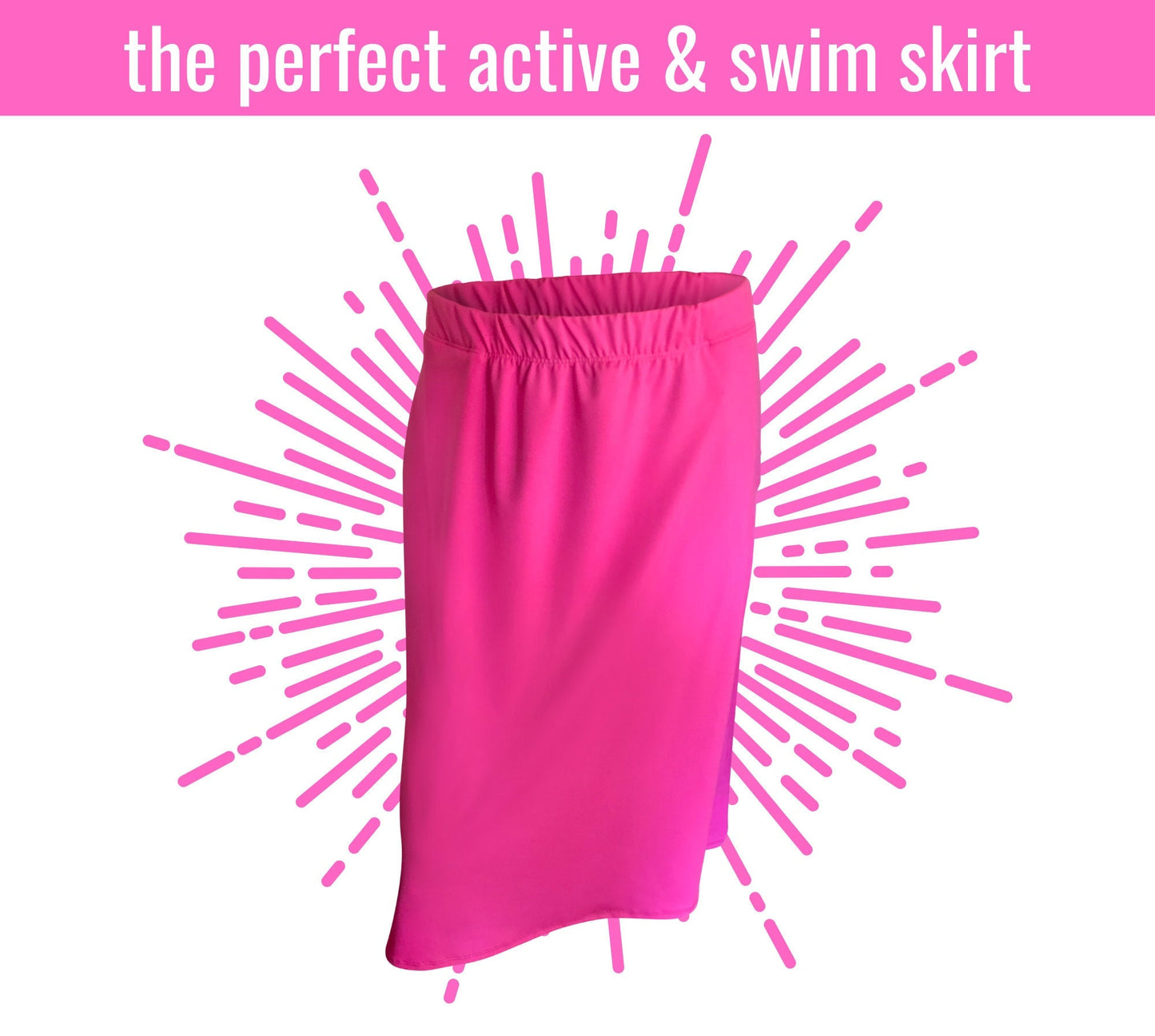 Modest Exercise skirt, Swim Skirt Swimwear Swimsuit Tzniut Tznius skirt, long exercise skirt, workout skirt, running skirt, golf skirt