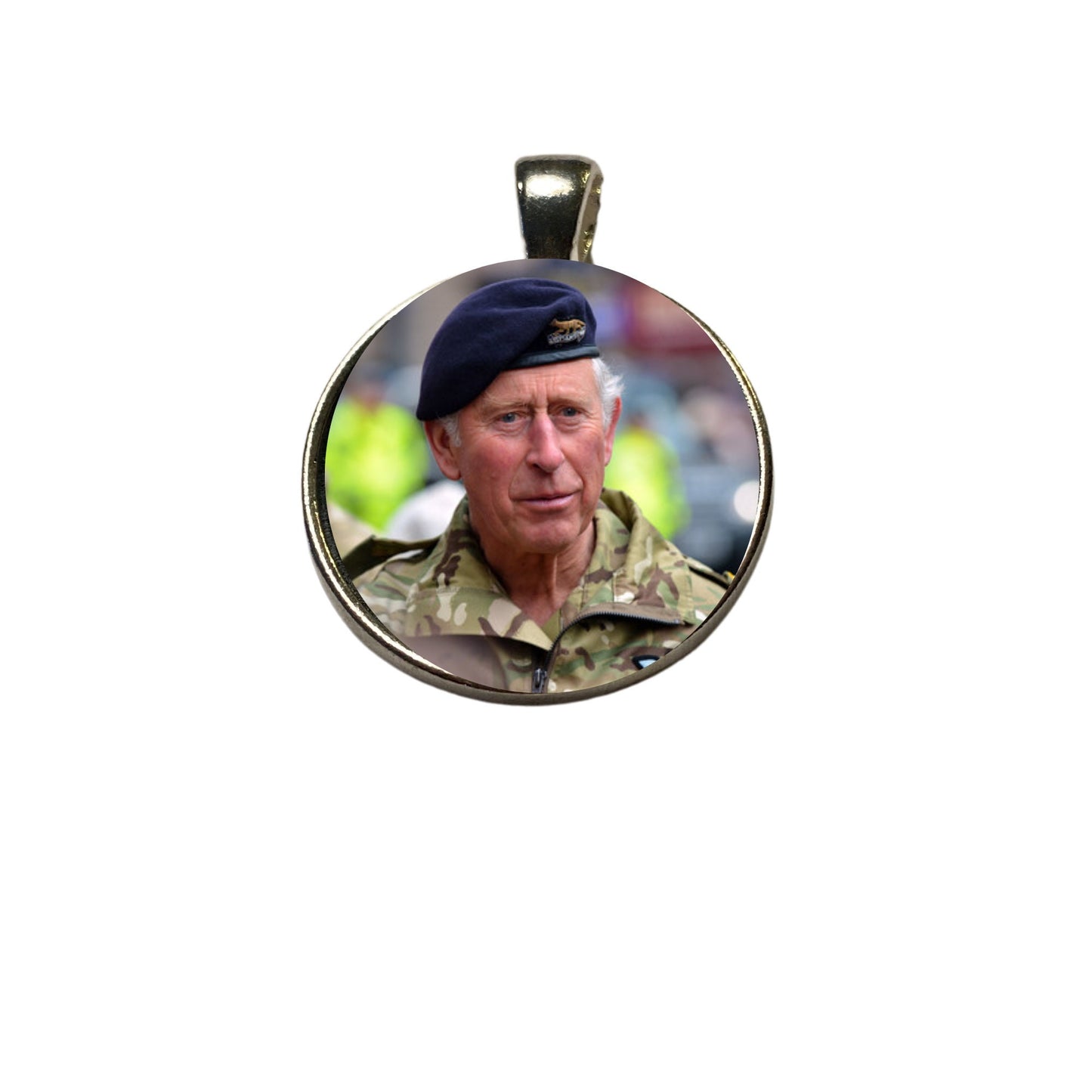 King Charles Coronation Pendant, King Charles Charm, Prince of Wales Memorabilia, Coronation Gift, King Charm, Charles Jewelry