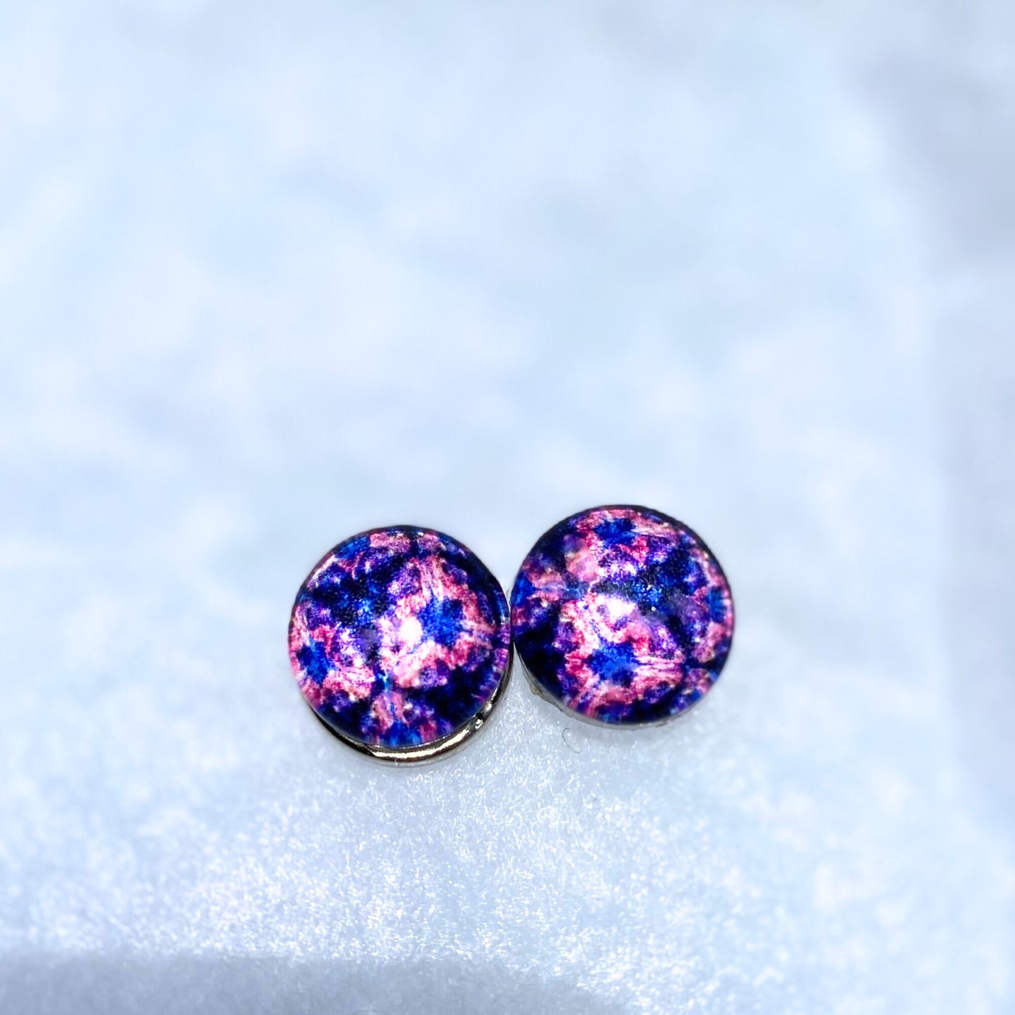 Hijab Magnets | Hijab Pins| Hijab Closure | Jeweled Scarf Accessories |Eid Muslim Gift | Blue Purple Magnet | Scarf Magnet | FREE SHIP