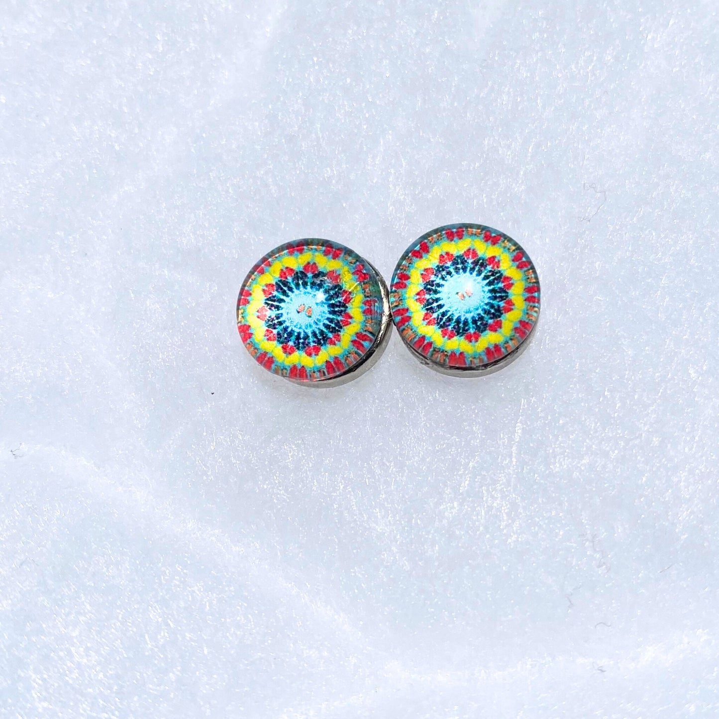 Hijab Magnets | Hijab Pins| Hijab Closure | Jeweled Scarf Accessories |Eid Muslim Gift | Colorful Mandala Magnet | Scarf Magnet | FREE SHIP