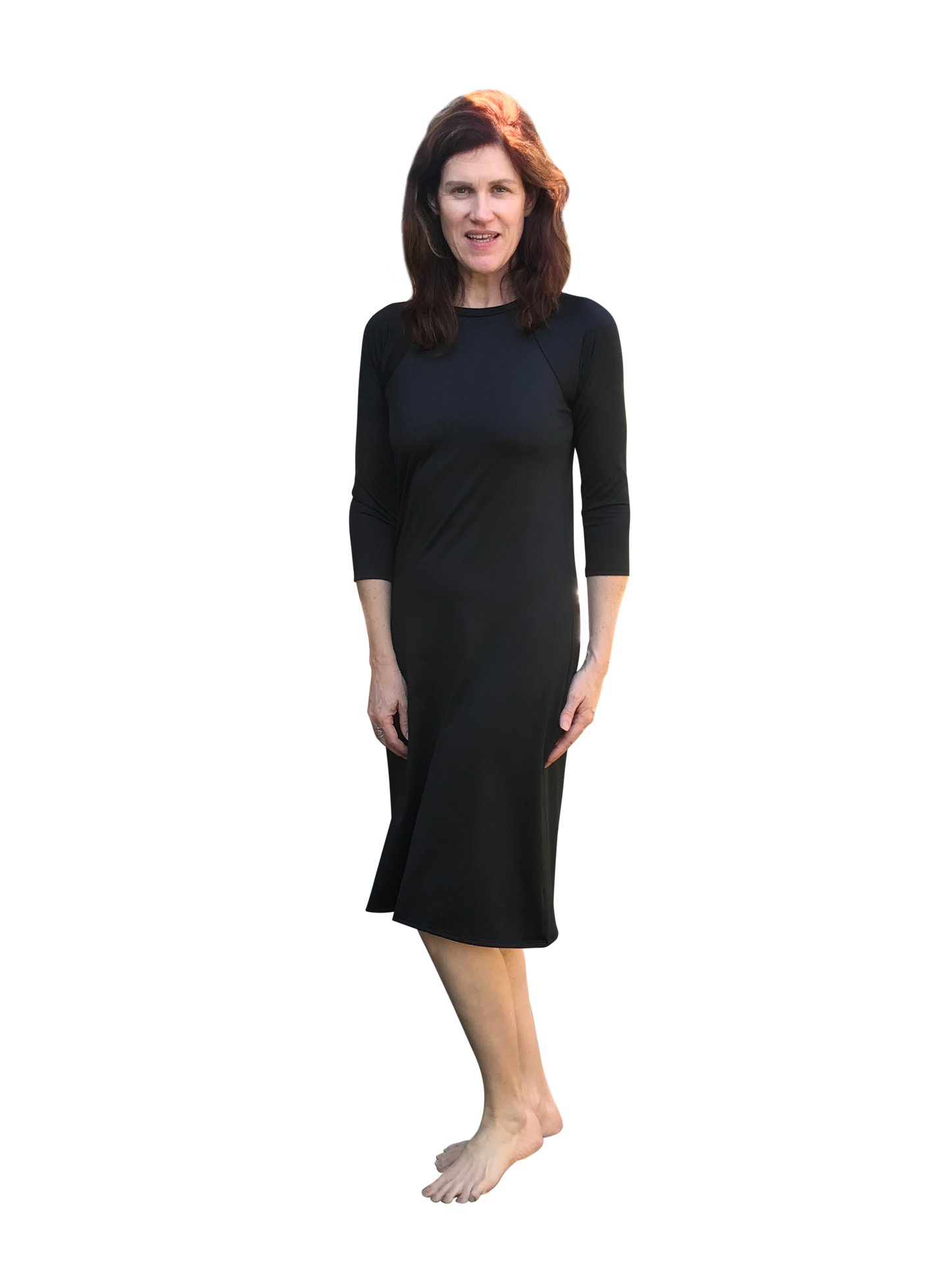 ladies surf dress black