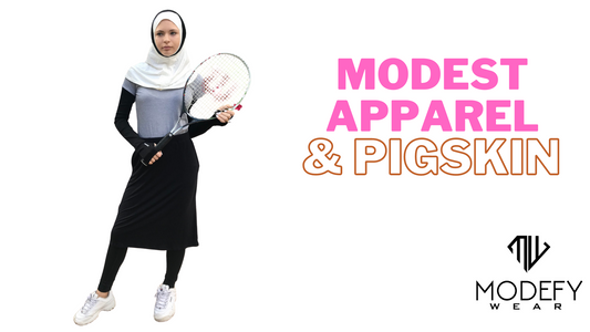 all about modest apparel - pigskin and swine in sports equipment