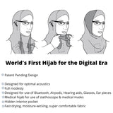 Medical Hijab, Hijab for Stethoscope, Hijab for Doctors, Hijab for Nurses, Hijab for Dentists, Hijab for Face Mask, Instant Hijab