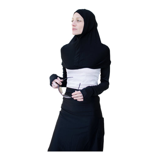 Innovative Hijab Designed for Digital Era Medical Hijab Athletic Hijab Sports Hijab Ninja Al Amari Hijab Black Hijab