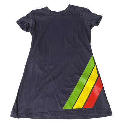 Girls' Blue Tunic Cotton Dress Tee Dress Lithuania Flag Togo Flag Cameroon Flag Mali Flag  Tshirt Dress Tunic One Size