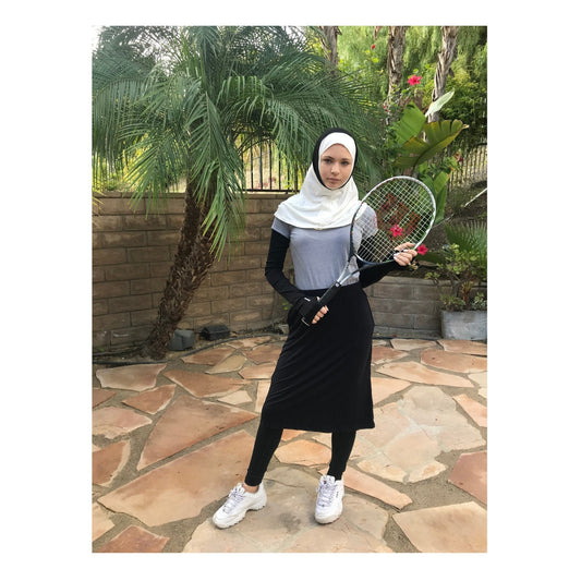 Tennis Hijab, Sports Hijab, Golf Hijab. Lifestyle Hijab, Gym Hijab, Sports Hijab, Exercise Hijab, Activewear Hijab, Hijab for Working Out