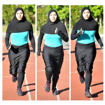Running Hijab, Sports Hijab, Hijab for Runner, Activewear Hijab, Hijab for Face Masks, Hijab for Working Out, Hijab for Gym, Marathon Hijab