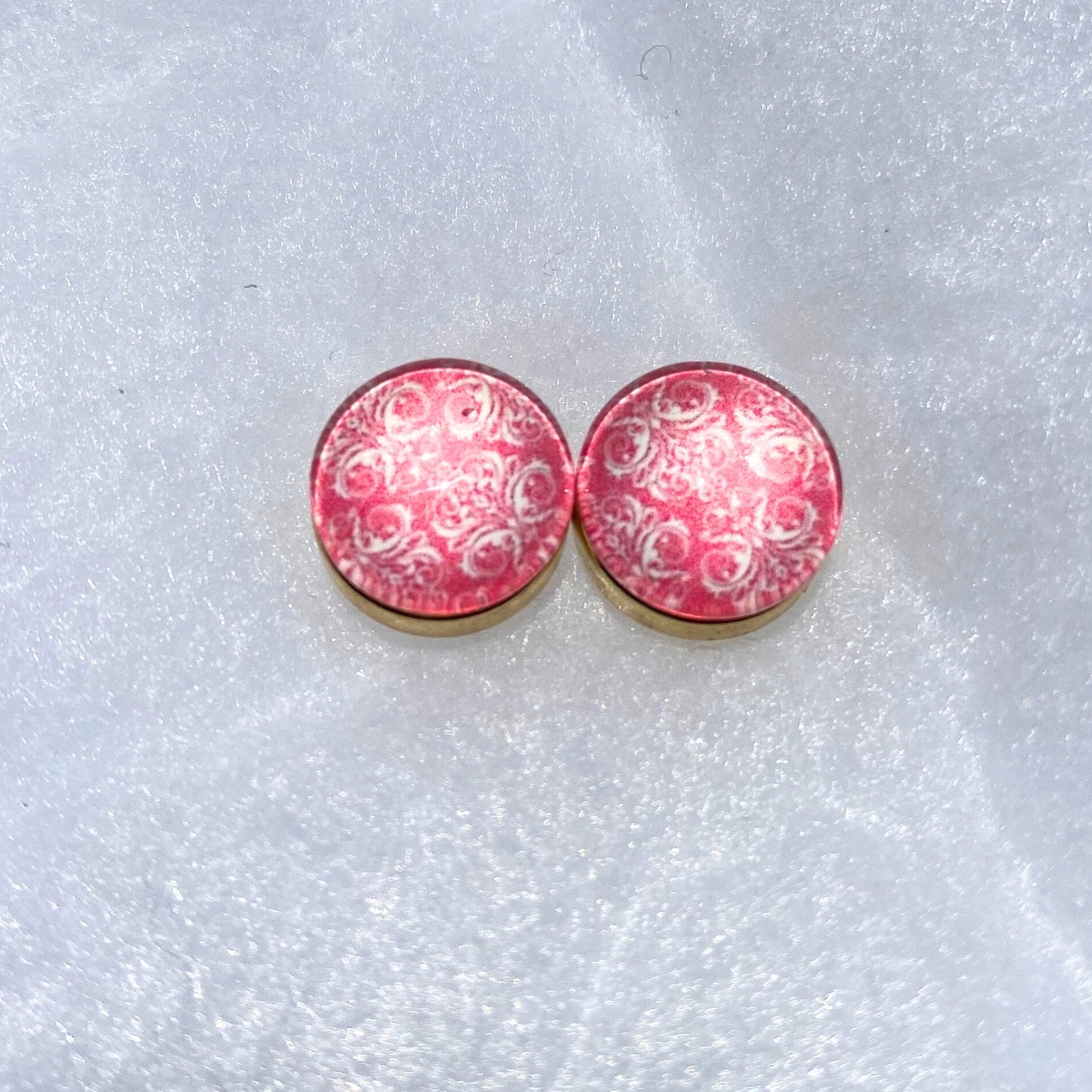 Hijab Magnets | Hijab Pins| Hijab Closure | Jeweled Scarf Accessories |Eid Muslim Gift | Pink and White Magnet | Scarf Magnet | FREE SHIP
